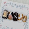 Nyannyang Pad Handmade Nail Tips - Water Drop / 냥냥