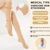 EVOPLECI Anti Embolism Compression Stockings for Women and Men Ted