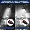 Deeffe 7W Magnetic Base LED Work Light, Magnet Shop Lamps