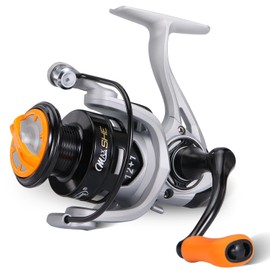 Sougayilang Fishing Reel, Ultralight Spinning Reels with Graphite Frame 5.2:1 High Speed for Saltwater or Freshwater Fishing