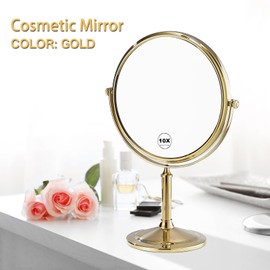 AIREMOEN 10X Cosmetic Mirror,Makeup Mirror with Magnification,Magnifying Mirror,Magnifying Mirror,Makeup Mirror,Vanity Mirror
