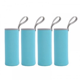DONGKER Neoprene Sleeve for Water Bottle, Pack of 4, 550 ml Water Bottle, Thermal Sleeve, Thermal Sleeve, Thermal Sleeve for Heat Retention