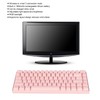 Mechanical Keyboard 82 Key 3 Connection Modes RGB Backlight Ergonomic