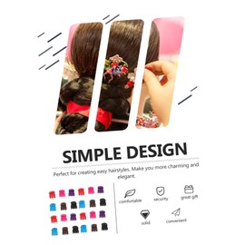 LALAFINA 48pcs Boys and Girls Hair Clips Mini Claw Clips Small Clamps Accessories