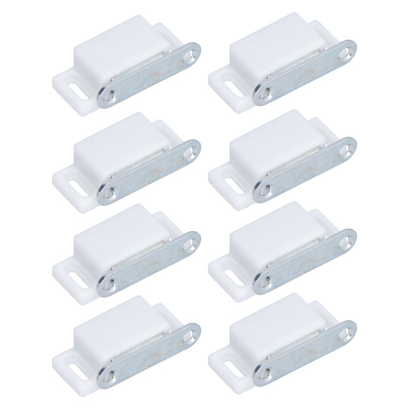 8 Set Stainless Steel Magnetic Door Catch Cupboard Closet Cabinet