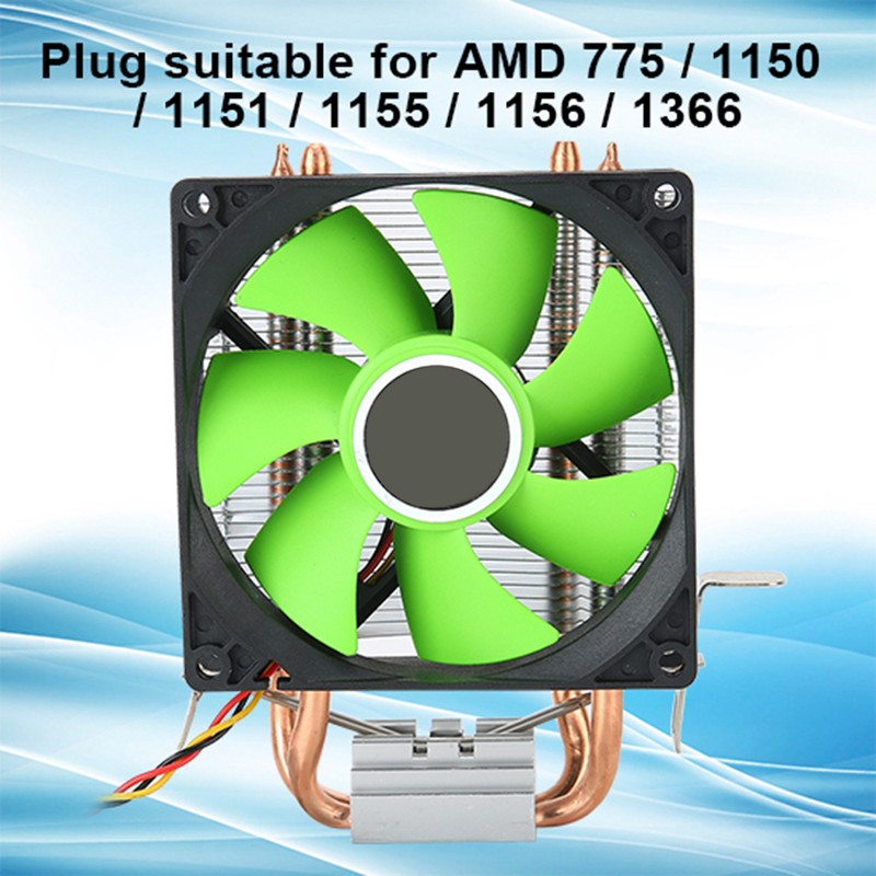 CPU Fan 3 Pin Connector Computer Accessory Non Light 2