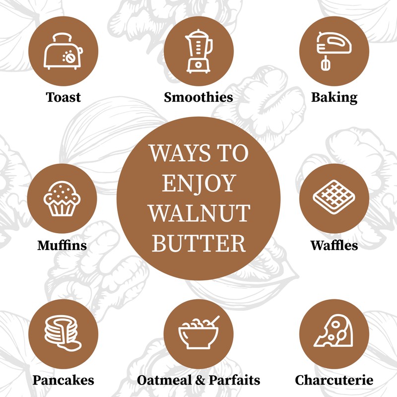 Lightly Salted Walnut Butter (pack of 2)