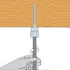 Simpson Strong-Tie RWV37212-3/8" Rod Hanger for Wood Vertical 5/16 x