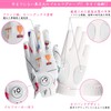 Golf Glove Womens Ambidextrous All-Weather Ball Marker Squeeze Soft Comfort