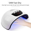 Biutee UV Light, LED Nail Dryer, 54W, Gel Nails, LED
