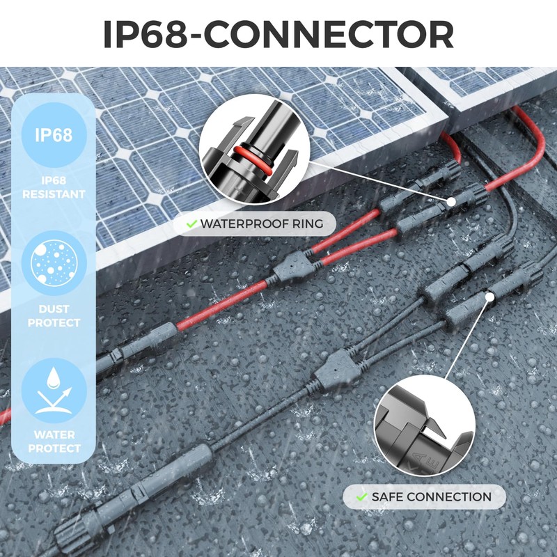 deleyCON Solar Y Cable 2/1 Adapter 4 mm² - Y