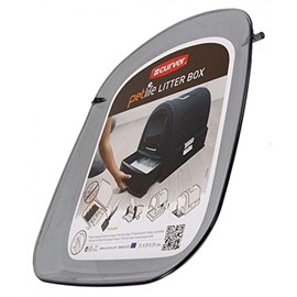 Petlife Ersatztür in Grau für Curver Katzentoilette 'Style' anthrazit