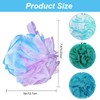 Body Scrubber Sponge, Loofah Bath Sponge, Wash Sponge for Body