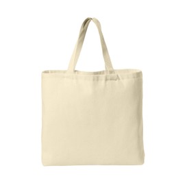 Port Authority - Ideal Twill Convention Tote. B050, Natural, OSFA