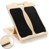 Yarlung Wooden Slant Board for Calf Stretching, Portable Squat Incline