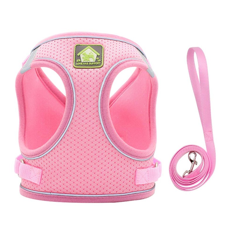 FEimaX Dog Harness and Leash Set, No Pull Breathable Soft