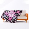 Dog Mom 50X60 Soft Throw Blanket 310 Grams Pink Throw
