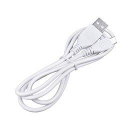 PwrON 5ft White Micro USB Cable Charger Cord Lead for TDK Trek 30 A33 MAX The OONTZ UE Boom Speakers