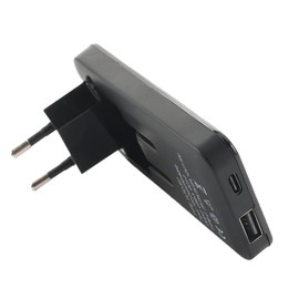 Offgridtec 2 St??ck Extra Flaches Netzteil Dual Port Netzteil USB-A USB-C Schwarz 30W