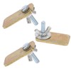 TorSor 3 Pack Jack Ratchet Wrench Conversion Head Labor-Saving Handle