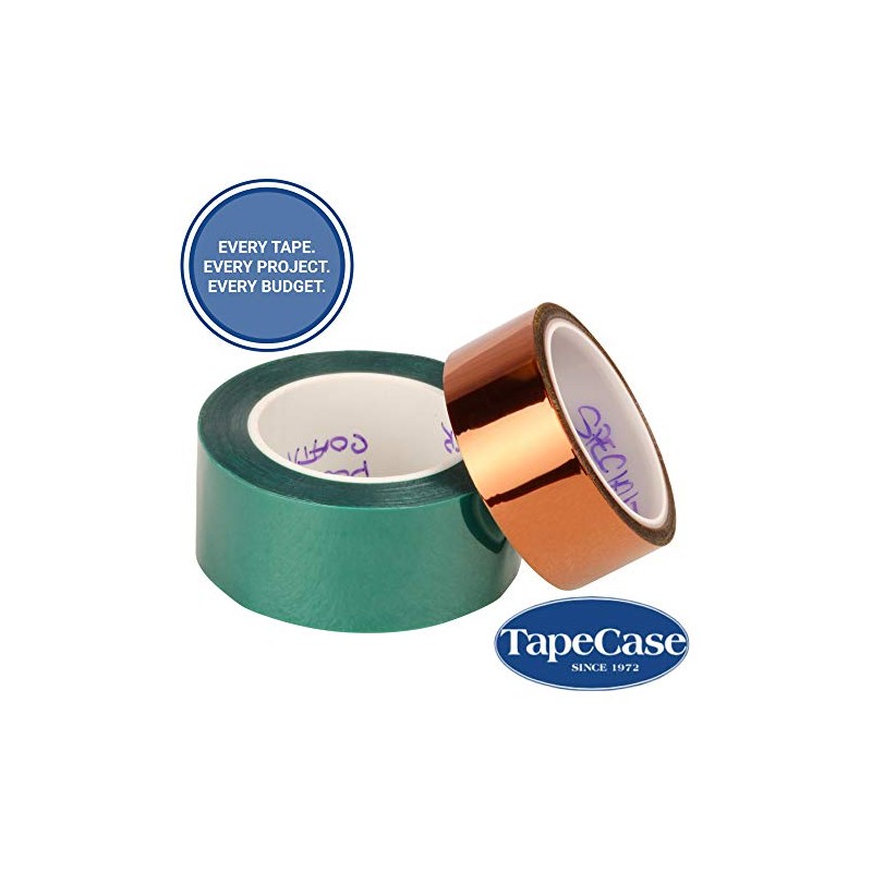 TapeCase Metalized Polyester Film Tape 1.5" x 72yds - Gold