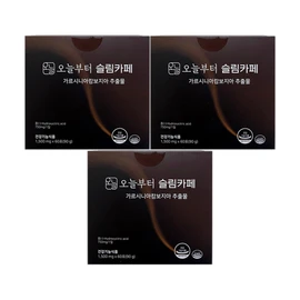 Starting today, 3 Slim Cafe 1500mg x 60 packets / 오늘부터 슬림카페 1500mg x 60포 3개