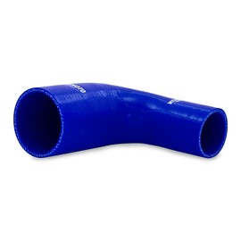 Mishimoto MMCP-R90-2030BL 90-Degree Silicone Transition Coupler, 2.00" to 3.00", Blue