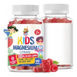 Citrato De Magnesio Para Niños 500 Mg 90 Gomitas Hecho Usa