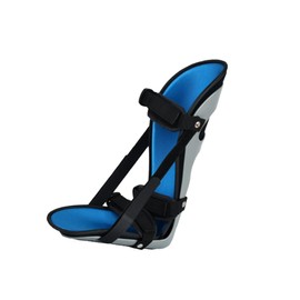 Healeved Breathable Ankle Brace for Ankle Recovery Dorsi-flexion Assistance Fixed Brace for Men Women Grey s