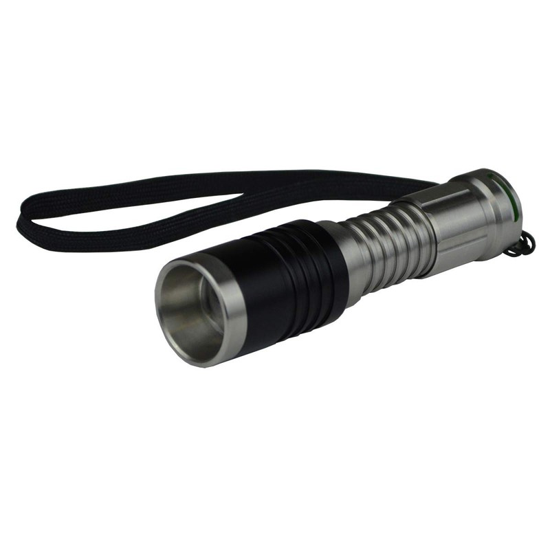 PowerApp Compact Max 300 Lumen LED Handheld Flashlight with Adjustable