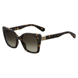 Moschino Love MOL000/S 086 Havana 53/19/140 Women's Sunglasses, Brown (Dkhavana)