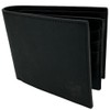 Tirnanog Men's Bifold Coin Purse, Card, Large Capacity, Black x