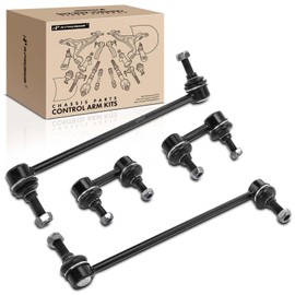A-Premium Set of 4, Front & Rear Sway Bar Links Kit Stabilizer Bar Links Compatible with Nissan Altima 2013-2018, Maxima 2016-2018