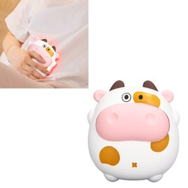 HURRISE Hand Warmer Electric Hand Warmer Electric Cartoon Cow Shape Fast Heating Night for Hand Warmer USB Charging Light for Office