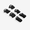 Kit De Protección Patinaje Para Niños 3x2 Skate Oxelo Negro