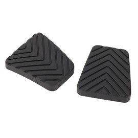 Ausla Gummibremsekupplung Pedal Pad Set Strukturierte Oberfläche für Verstärkte Griff- und Kontroll-OEM-Zahlen MB193884 CM2096 32825-36000 für Mirage Eclipse 3000GT Diamante Lancer