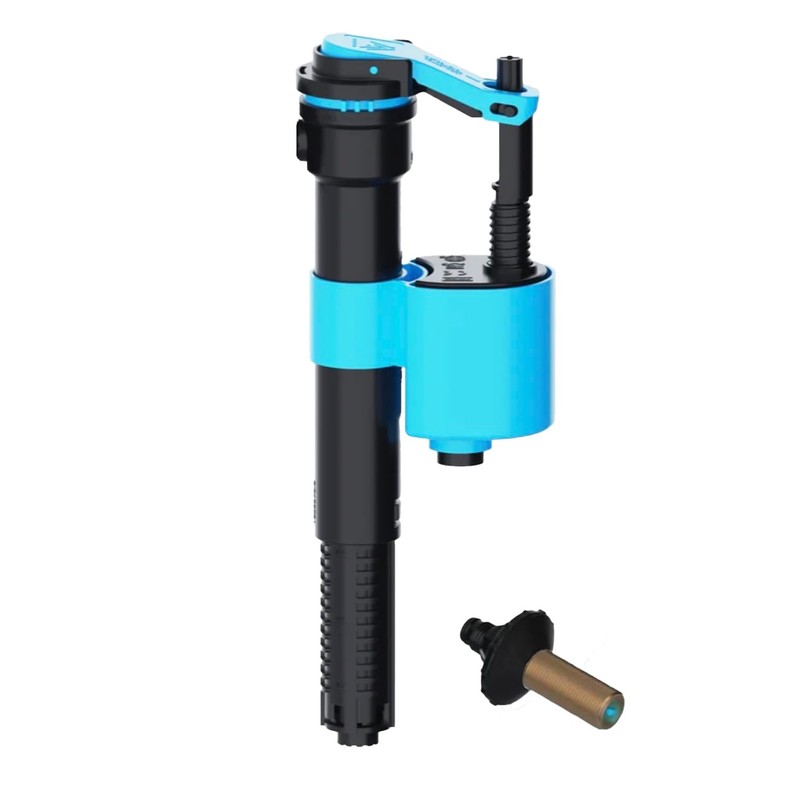 Adjustable Toilet Fill Valve with Universal Threads 3/8" and 1/2",