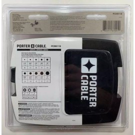 Porter-Cable Porter Cable 18 Piece Drill and Drive Set Screw Bits Storage Case Wood Metal New