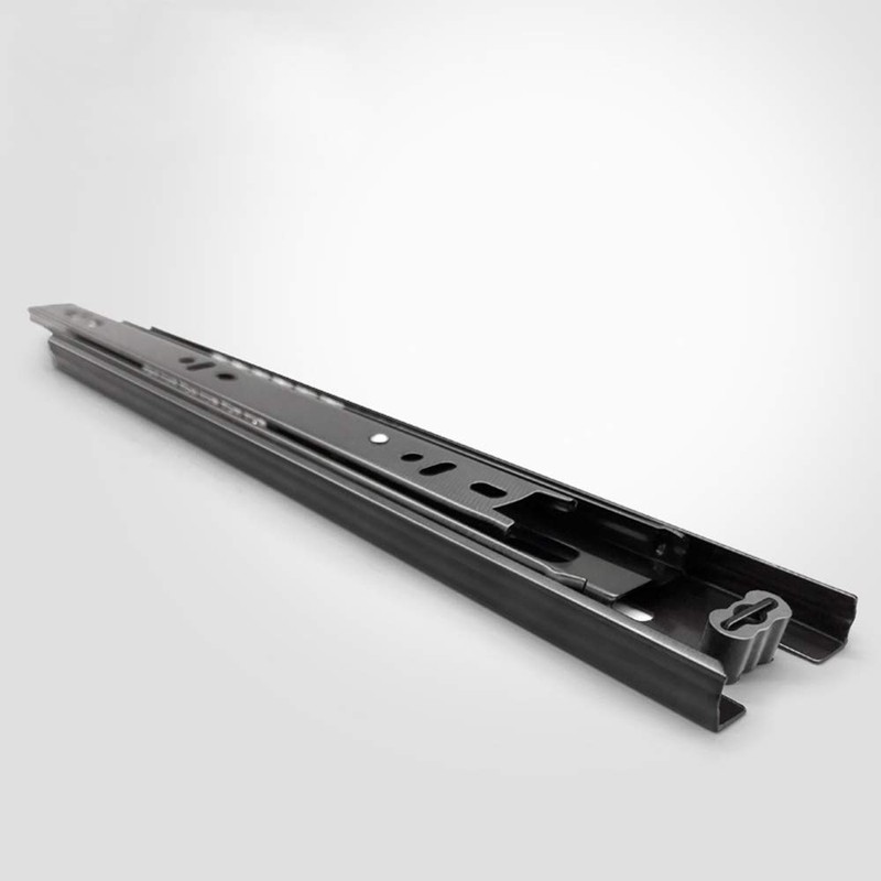 BESTU スライドレール 引き出し レール 引き出しレール 3段引き 横付ライドレール 40mm太幅 ソフトクローズ 引き出しスライドレール