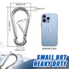 1pc 7.00 inch Large 304 Stainless Steel Carabiner Clip Hooks