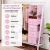 GRANNY SAYS Hanging Closet Organizers and Storage, 6 Shelves Closet
