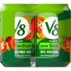 V8 Low Sodium Original 100% Vegetable Juice, Vegetable Blend with