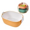 AJC Toys Cesta De Doble Drenaje Colador De Lavado Frutas