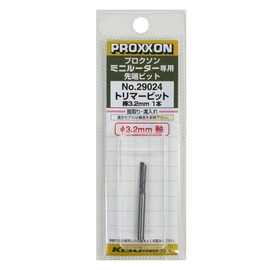 PROXXON Trimmer Bit, 1 Rod, 0.13 inch (3.2 mm), Shaft Diameter 0.13 inch (3.2 mm) No. 29024