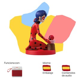 FABA Sonoro Character, The Adventures of the Ladybird, Stories and Stories in Spanish for Girls and Boys from 4-6+ Years