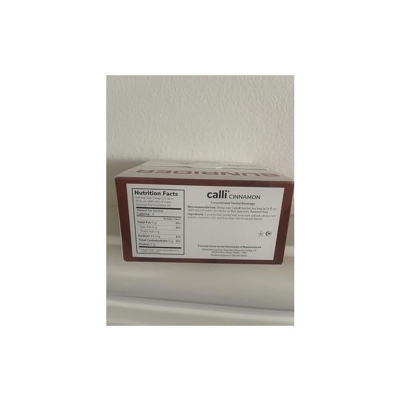 Calli Cinnamon 60 Bags (0.08 oz./2.5 g each bag)