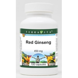 Red Ginseng - 450 mg (100 Capsules, ZIN: 520252) - 3 Pack