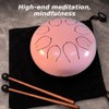 TOMVAES 8 Note Steel Tongue Drum with Durable Material, Handpan