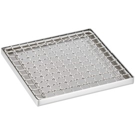 遠藤商事 Stainless Steel May Heat-resistant Net Square Set Small QTI2702