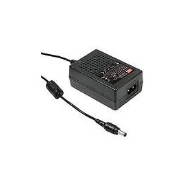 MEAN WELL USA GSM18B05-P1J AC/DC Adapter - Desktop - 15 Watts: 5V @ 3A - IEC ...